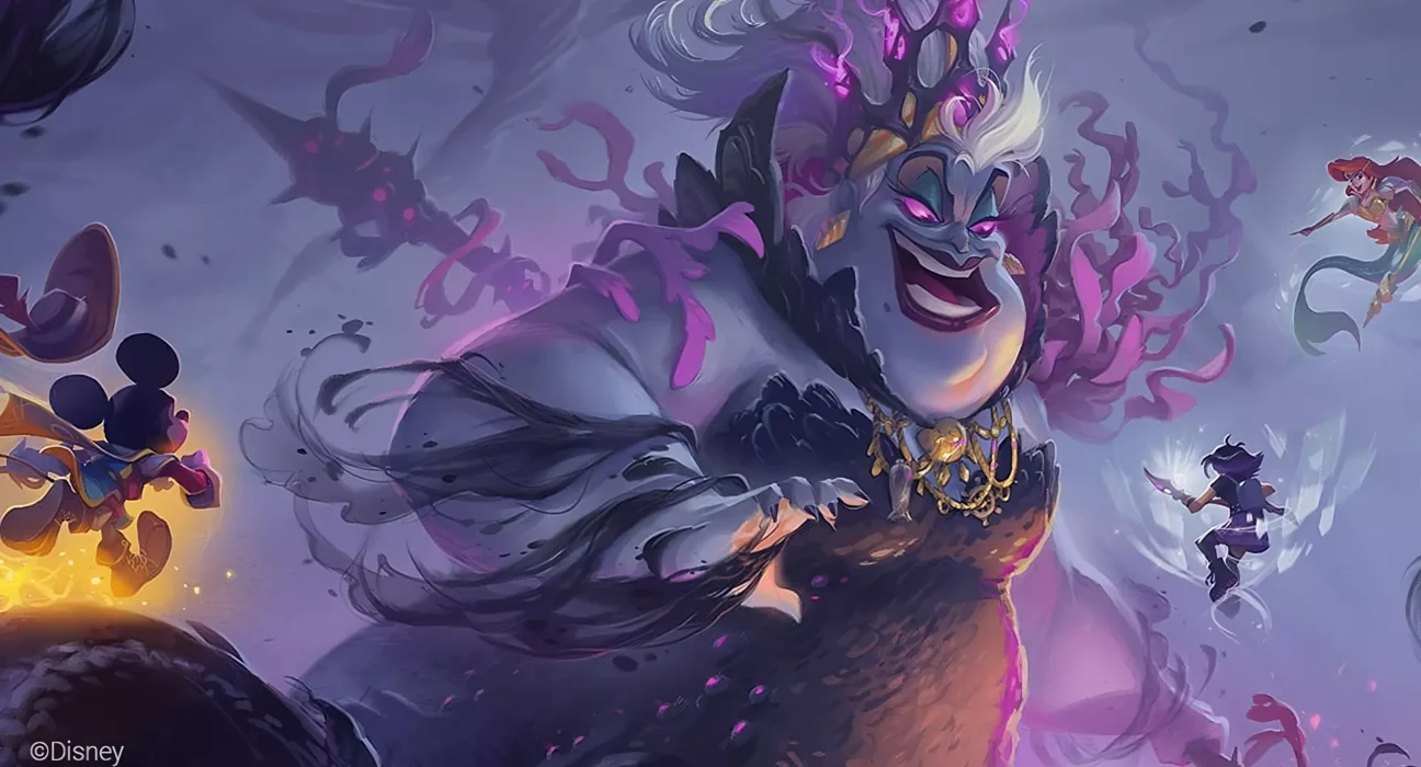 Disney Lorcana revela expansão 'Ursula's Return' e cenário competitivo